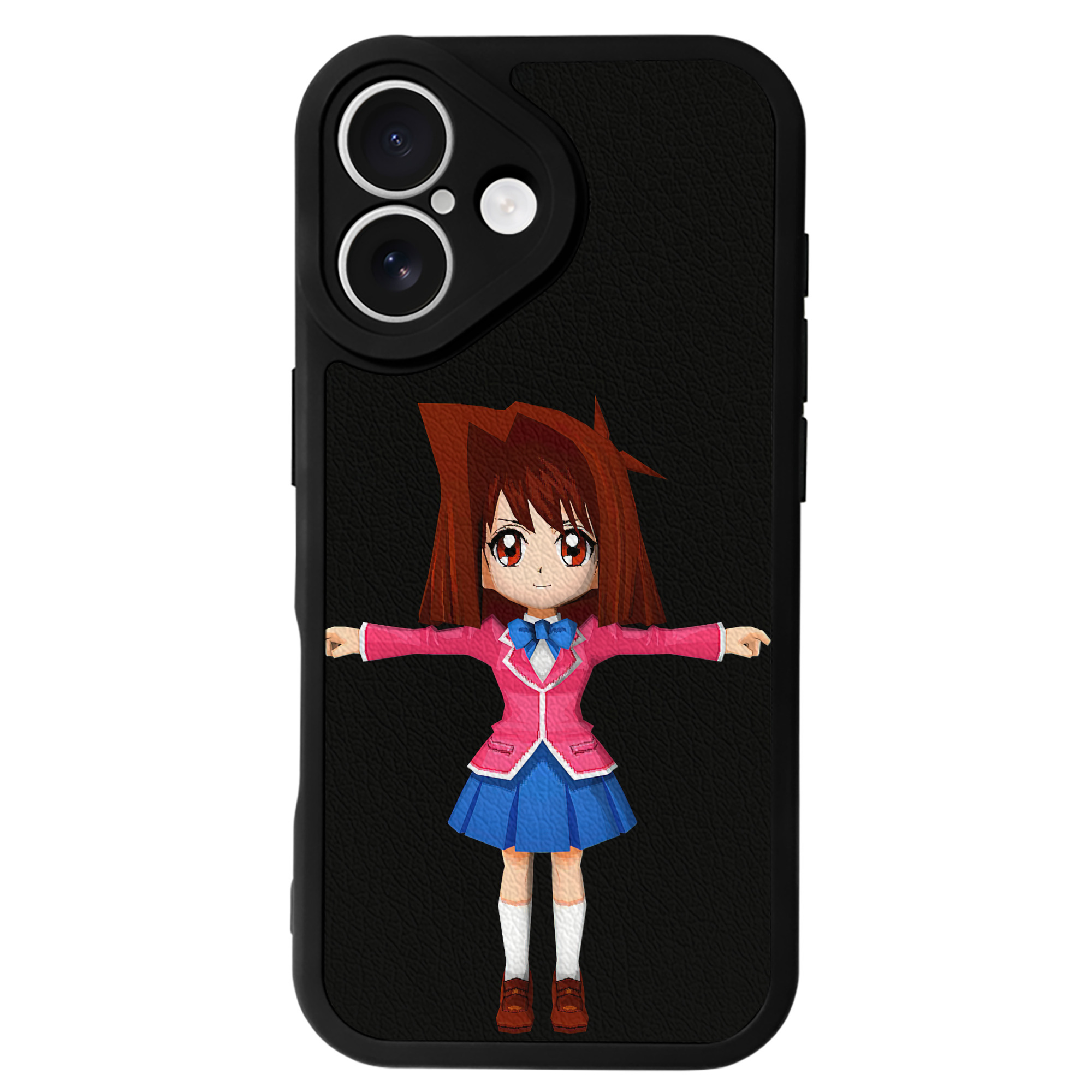 遊☆戯☆王 Yu-Gi-Oh! 【iPhone 16シリーズ対応】シリコンスマホケース（レザー調） 材質：シリコン